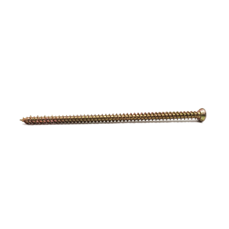 Petite vis autotaraudeuse à tête plate Torx zinguée jaune