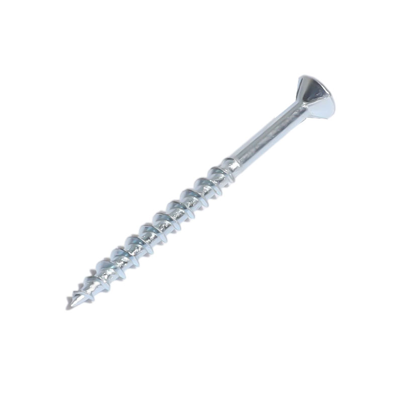 Vis à tête cruciforme Csk avec pointes zinguées