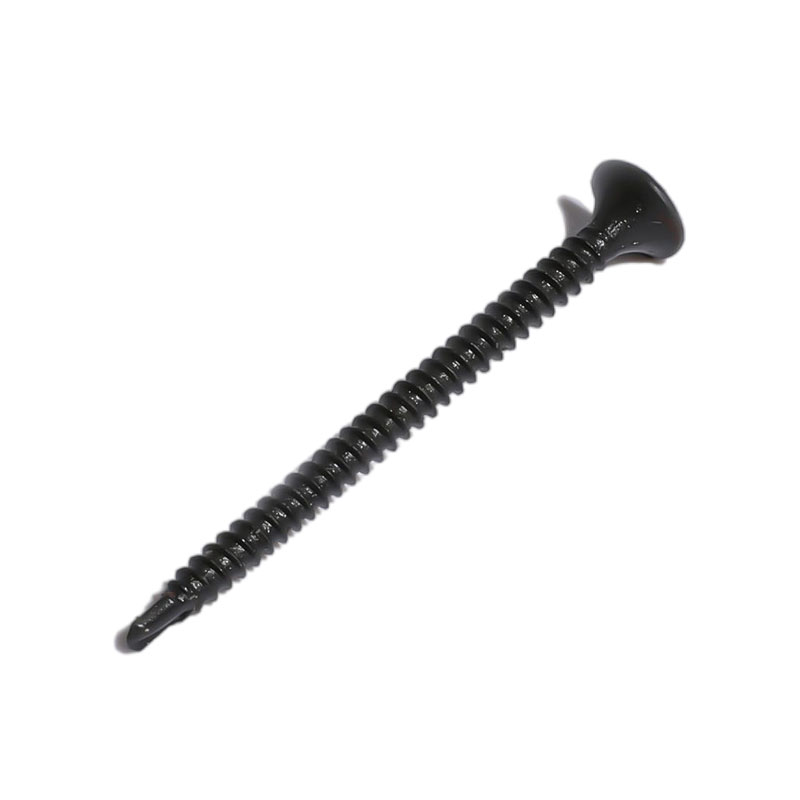 Vis cruciforme cruciforme cruciforme cruciforme phosphaté noir-din7504k